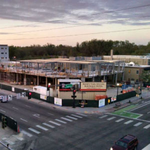 Middle Stages of the Inn at 500 Project
