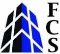 A black and blue logo of the federal center for security studies.